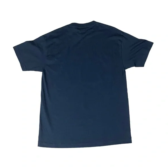 NWT M&M Tee Yellow Red Show Your Colors Patriotic American Flag Hats 4th July L - Picture 2 of 4